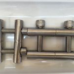 एन्सी 316ti / इं 1.4571, 317 एल / एन 1.4438 स्टेनलेस स्टील भाग-कनेक्टिंग रॉड मालिका